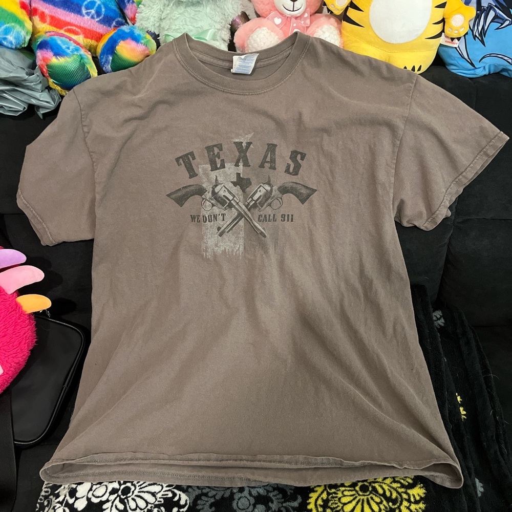 gildan heavy cotton texas t shirt
